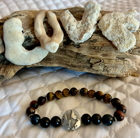 RegenrusCARES Tigers Eye People, Animals & Planet Bracelet
